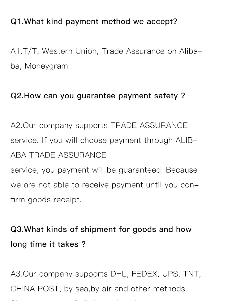 Logistics information (1)